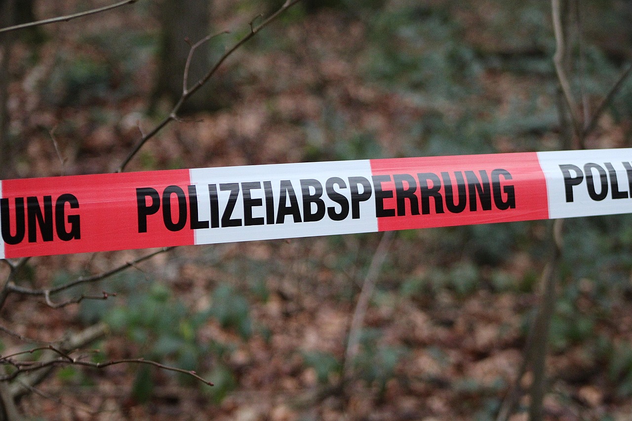 Absperrung eines Tatorts